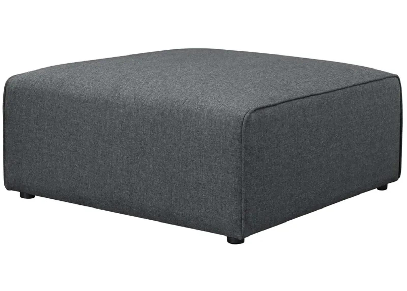 Mingle Fabric Ottoman Gray EEI-2726-GRY