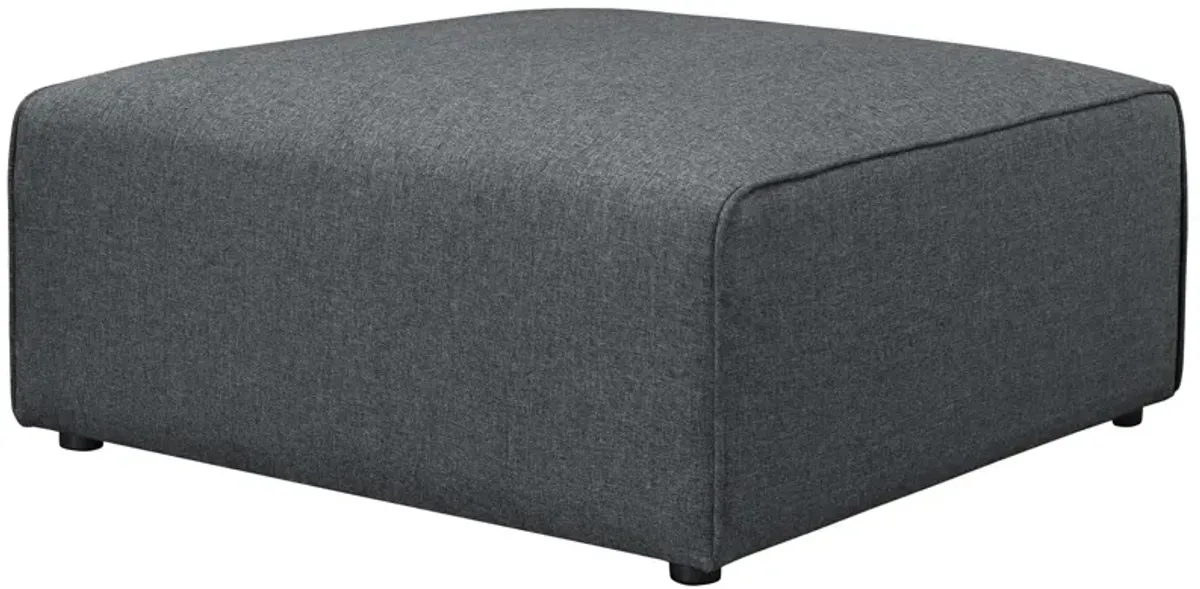 Mingle Fabric Ottoman Gray EEI-2726-GRY