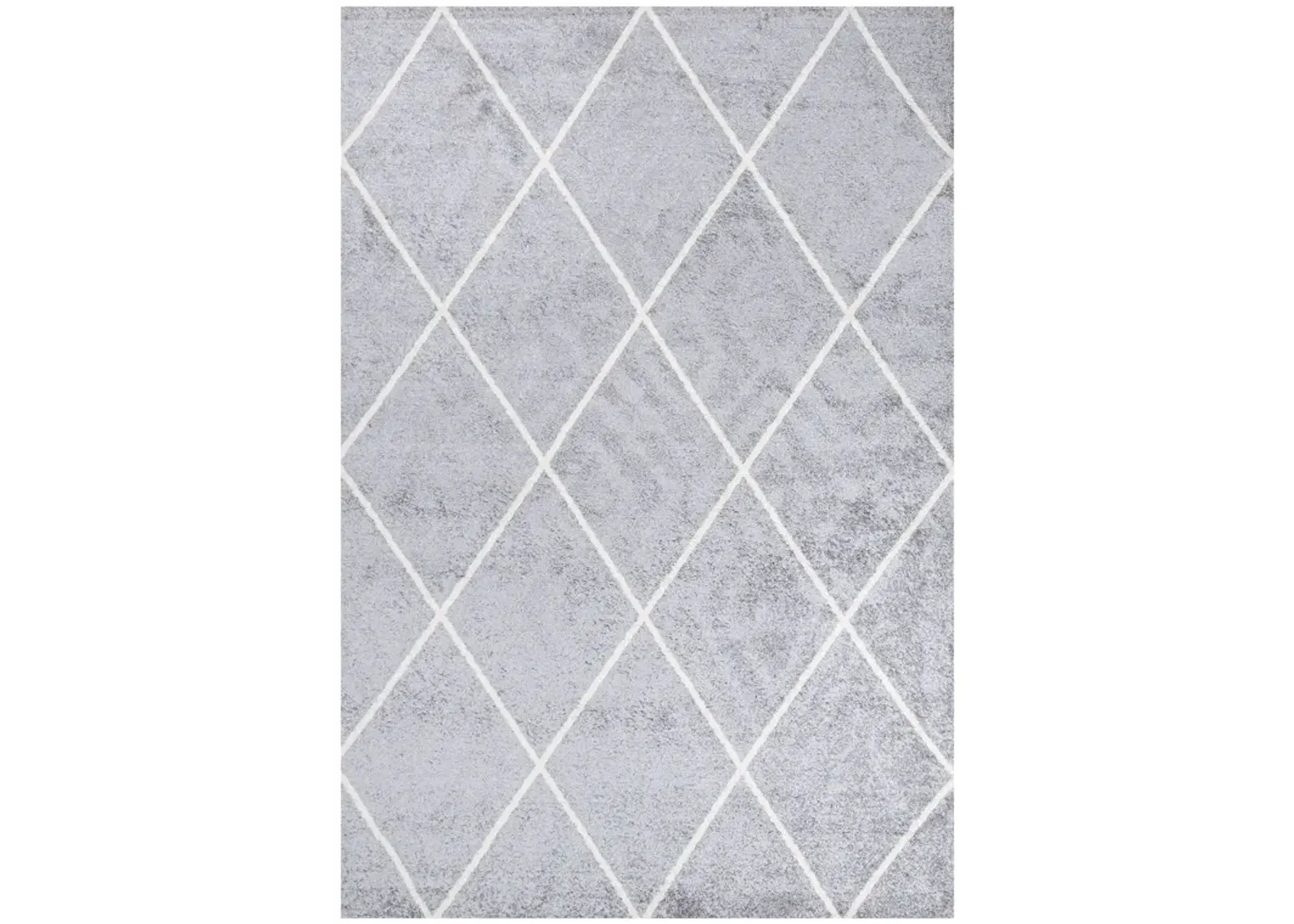 Cole Minimalist Diamond Trellis Area Rug