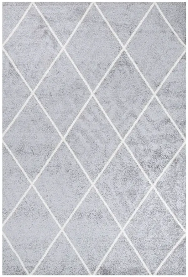 Cole Minimalist Diamond Trellis Area Rug