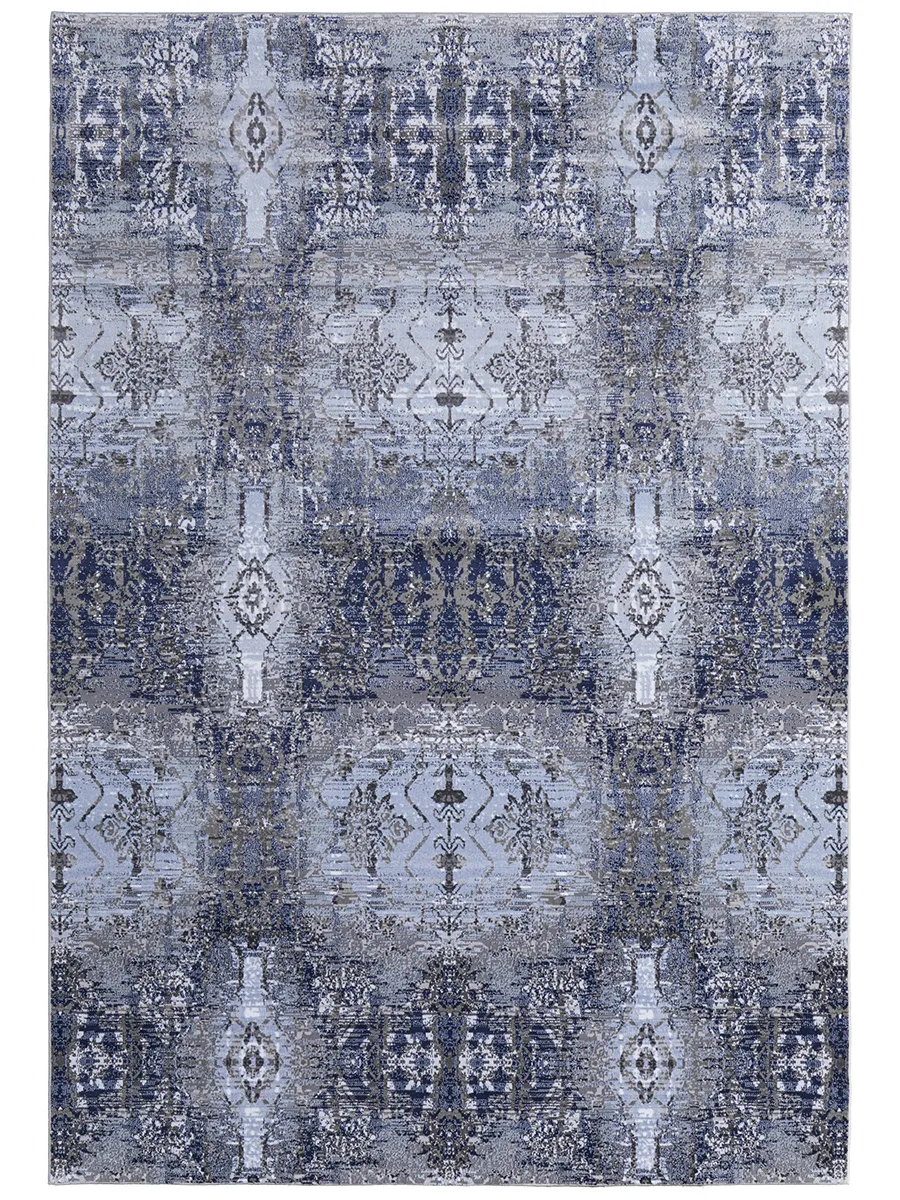 Gaspar 3834F Blue/Gray/Taupe 2'10" x 8' Rug