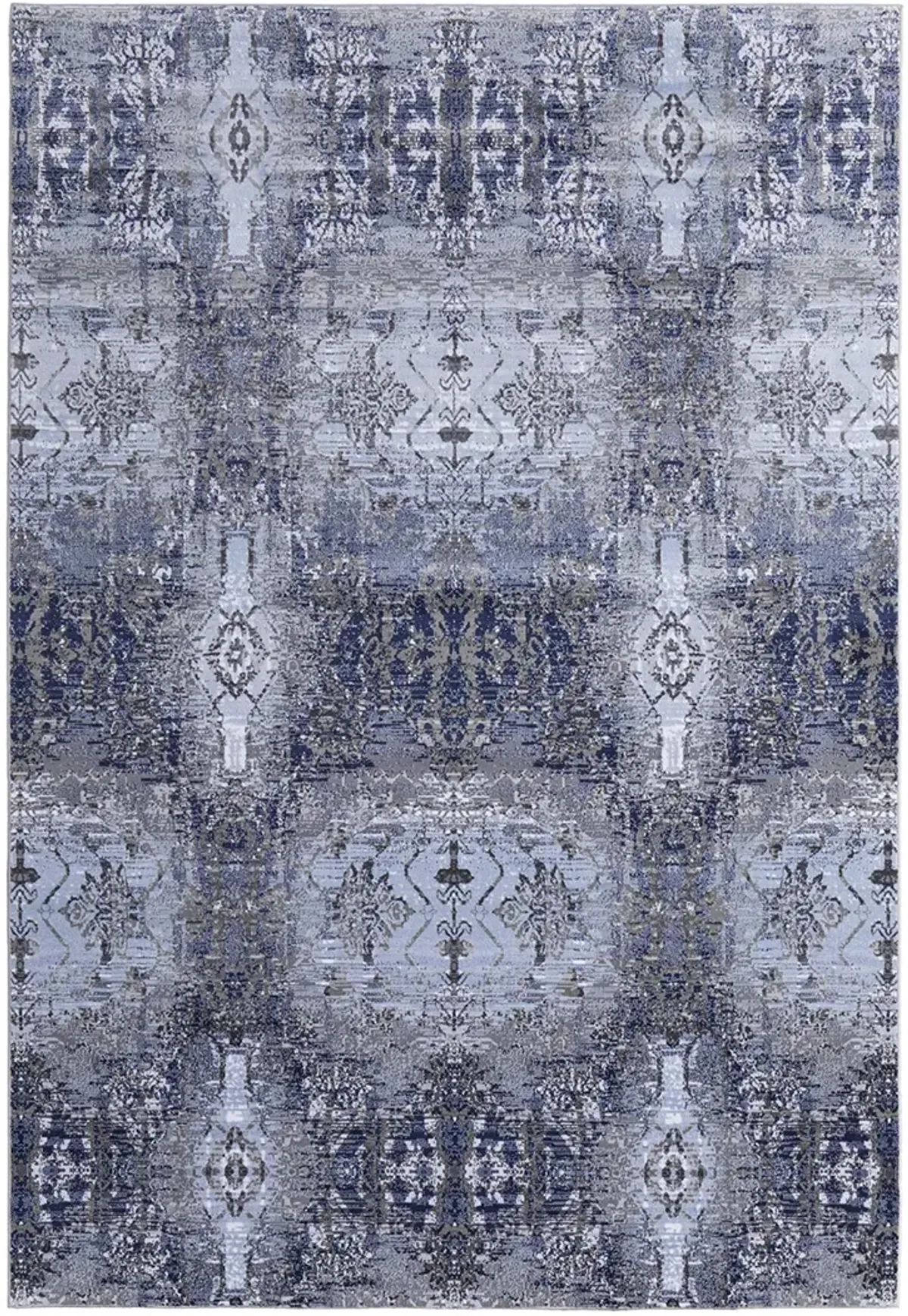 Gaspar 3834F Blue/Gray/Taupe 2'10" x 8' Rug