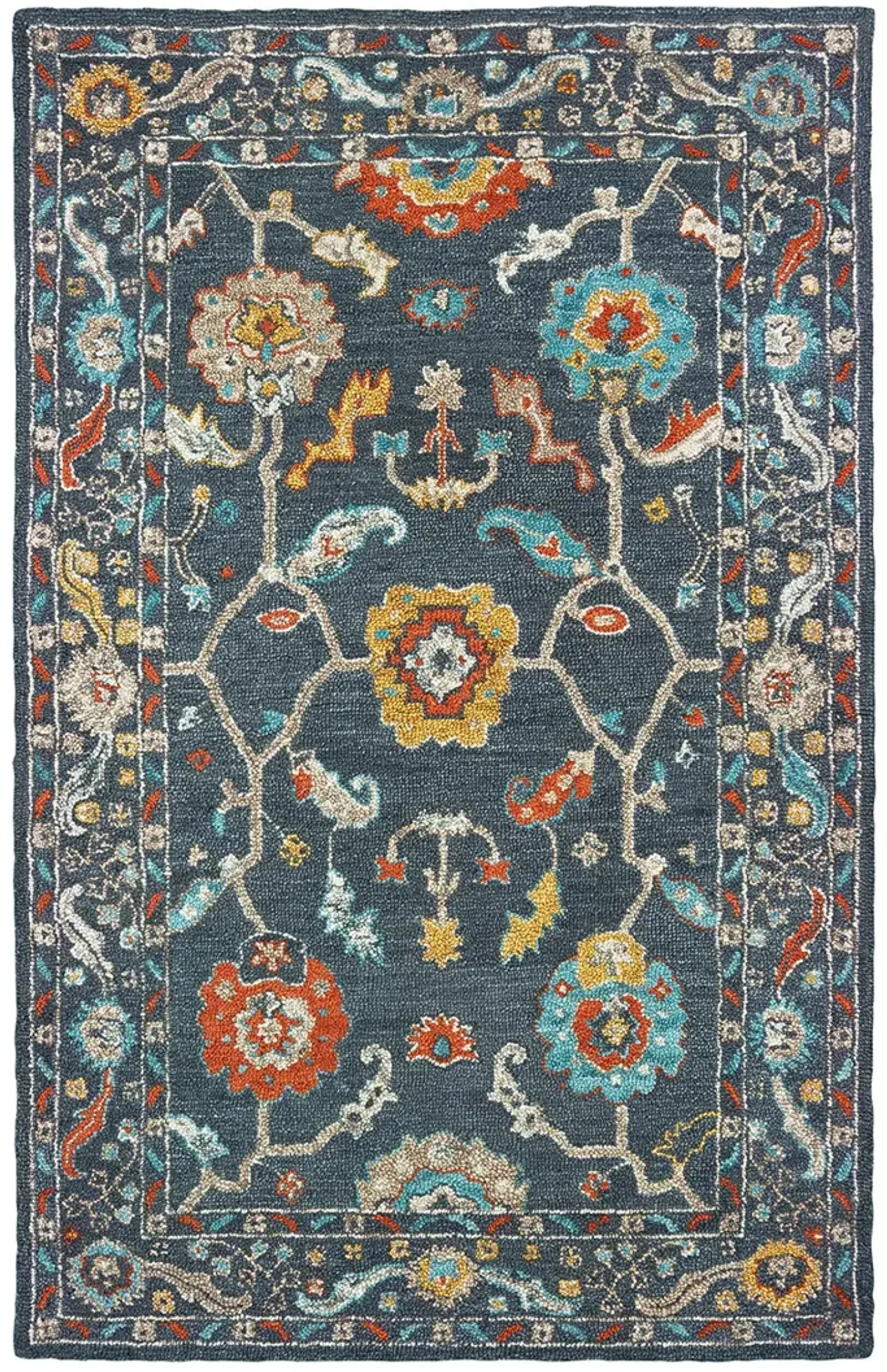 Zahra 10' x 13' Blue Rug