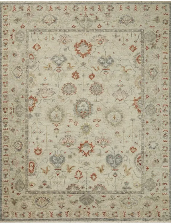 Helena HEL08 Beige/Rust 5'6" x 8'6" Rug