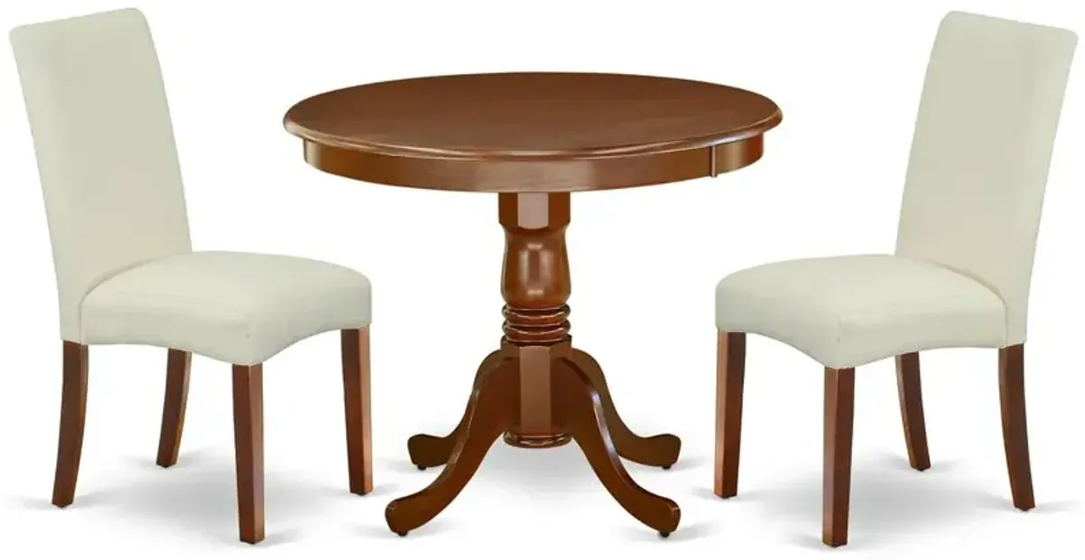 Dining Room Set Mahogany, ANDR3-MAH-01