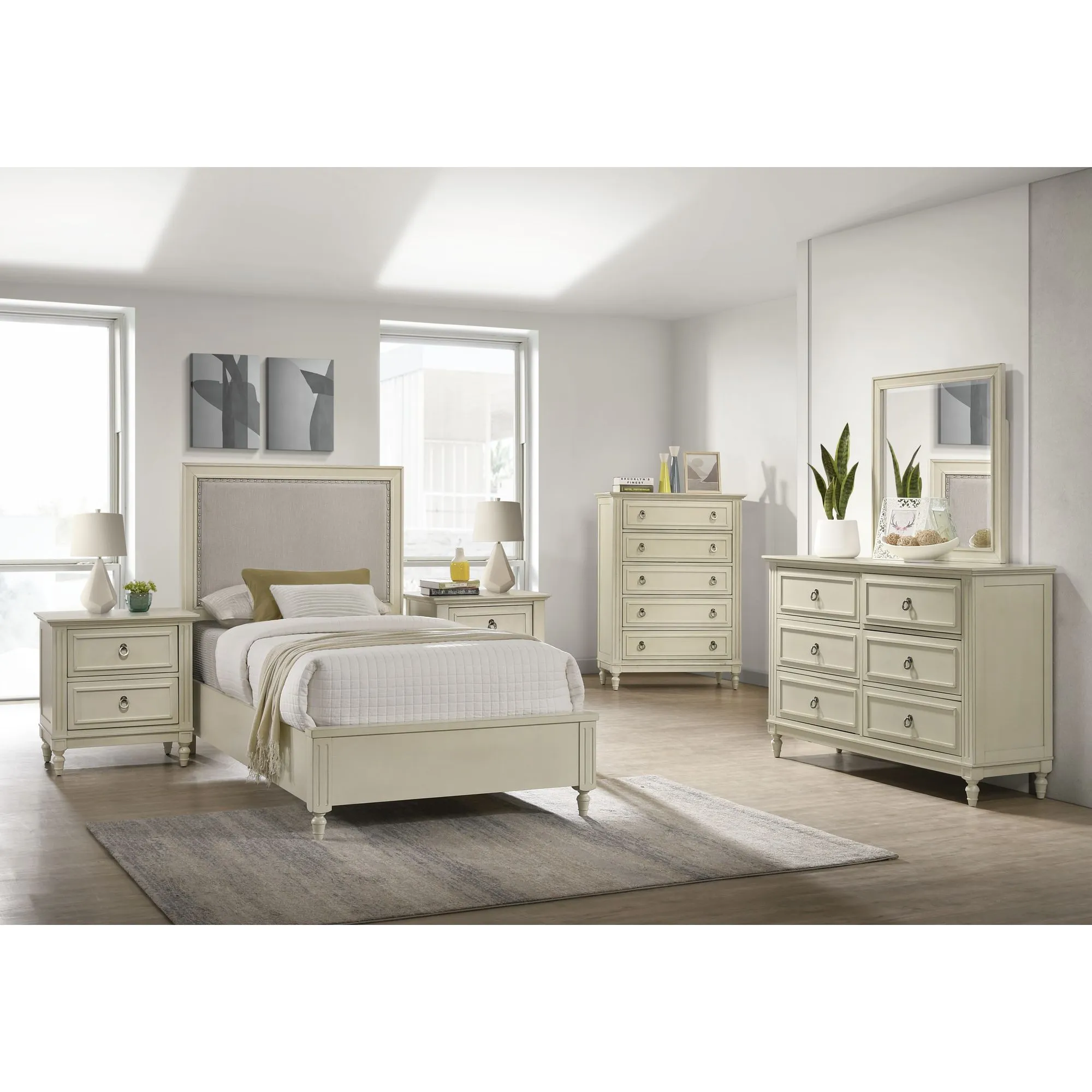 Gia 2-Drawer Nightstand