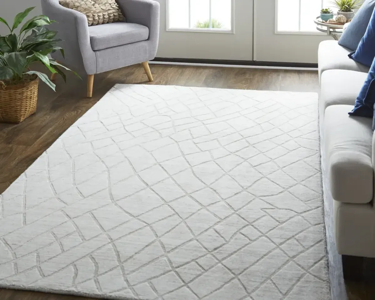 Redford 8846F Ivory/Gray 10' x 14' Rug