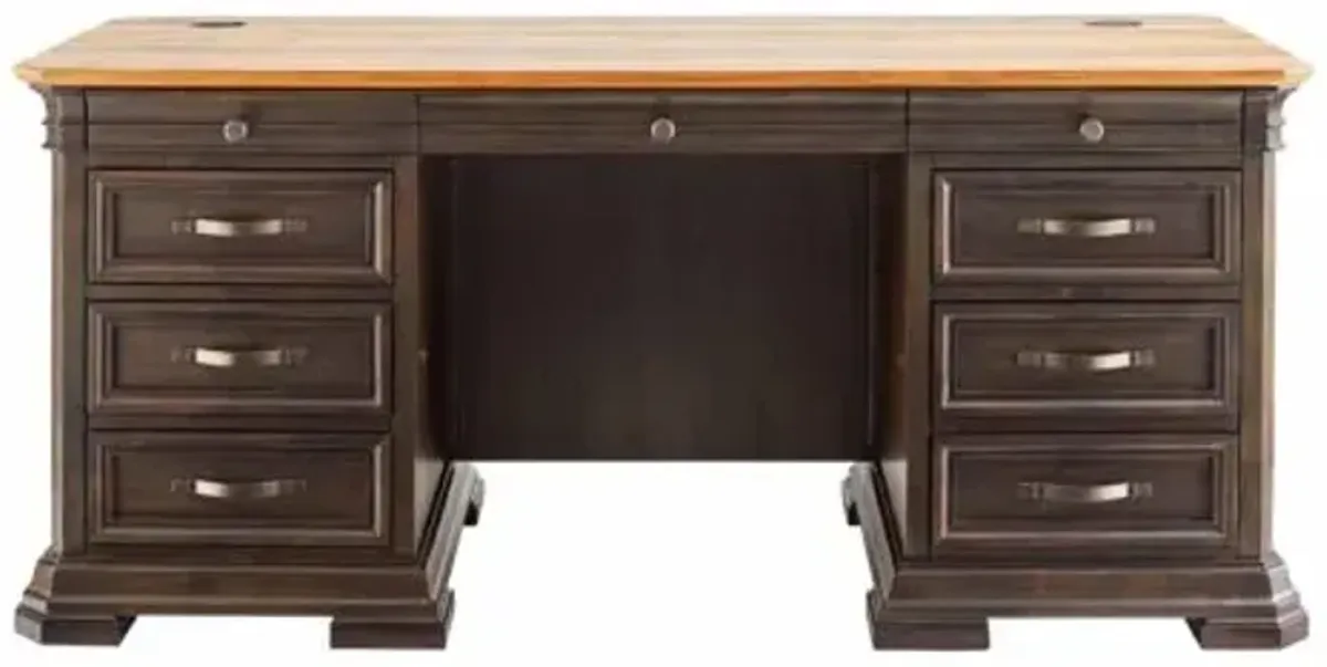 Double Pedestal Executive Desk