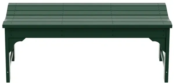 WestinTrends Backless All-Weather Outdoor Bench