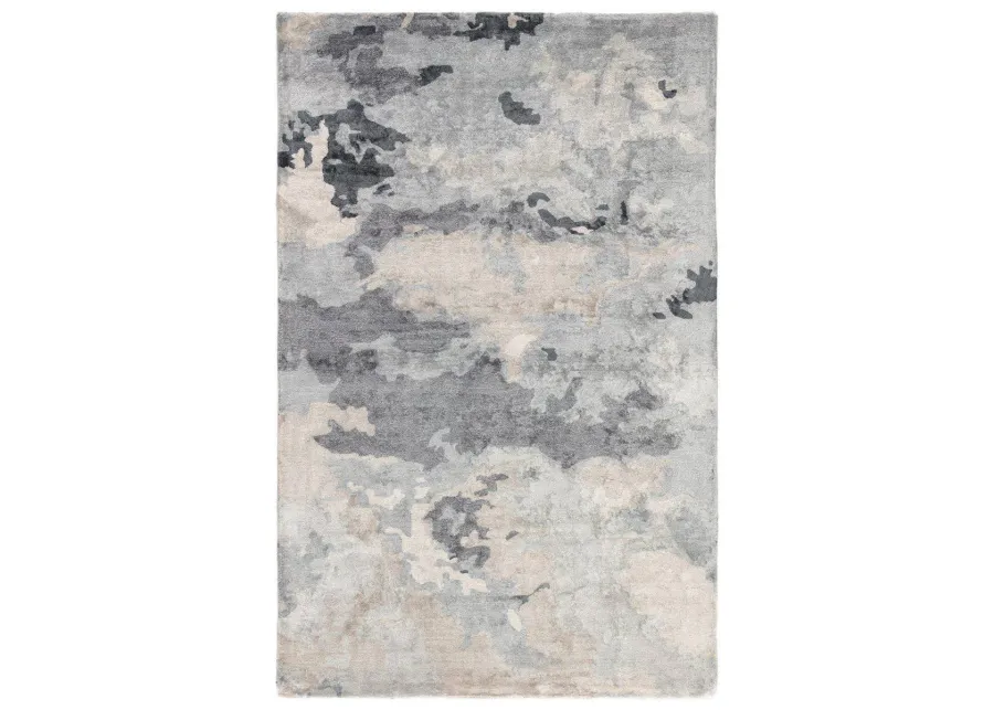 Transcend Glacier Gray 6' x 9' Rug