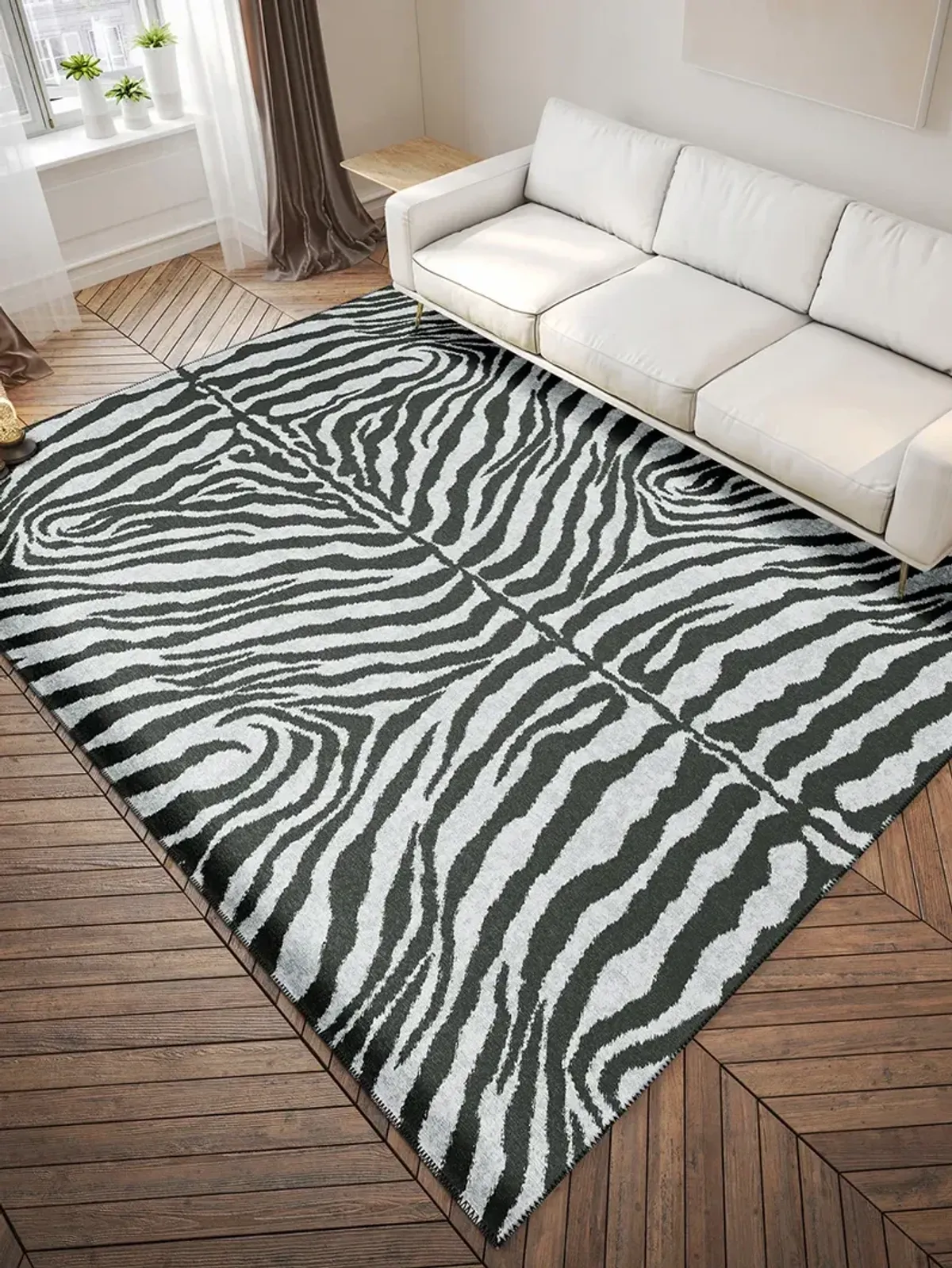 Mali ML1 Flannel 3' x 5' Rug