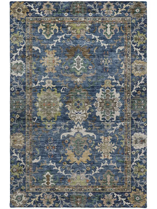 Silk Road SR8 Navy 6'6" x 9'6" Rug