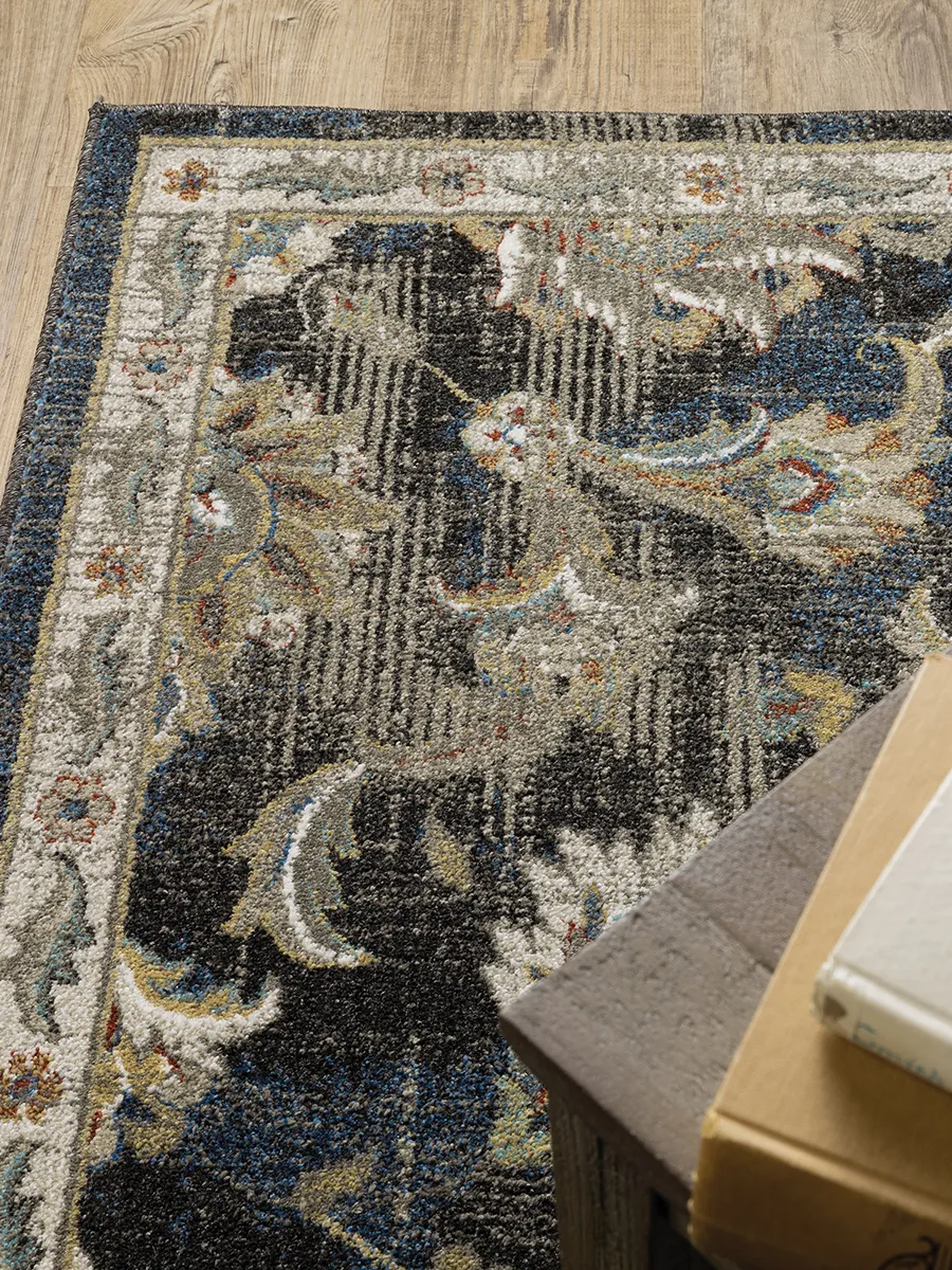 Venice 9'10" x 12'10" Char Rug