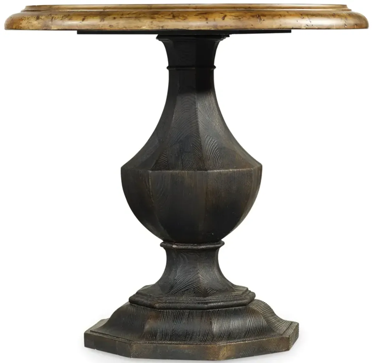 Sanctuary Round Accent Table in Black