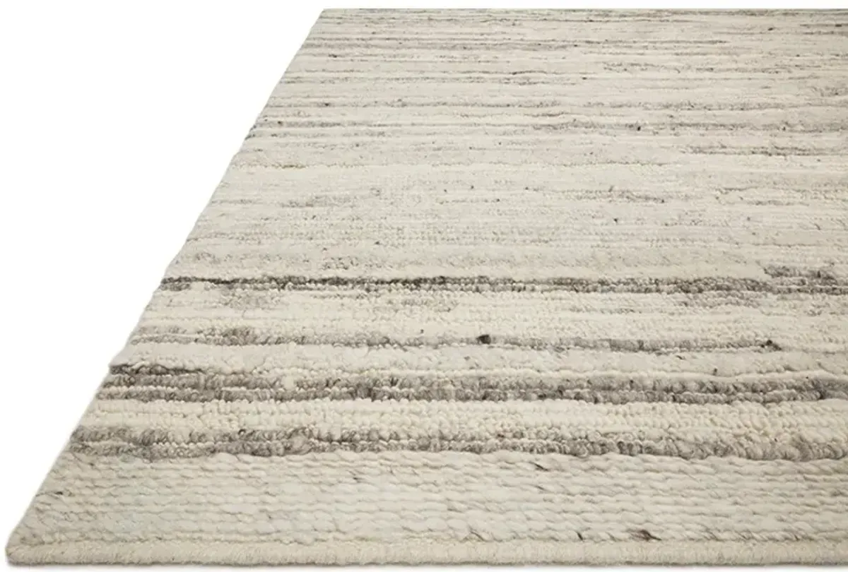 Rayan RAY04 Natural/Grey 8'6" x 11'6" Rug