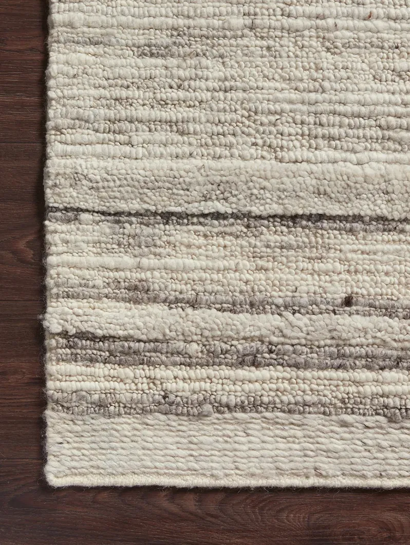 Rayan RAY04 Natural/Grey 8'6" x 11'6" Rug