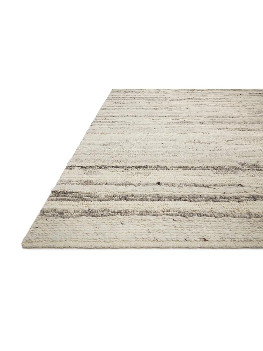 Rayan RAY04 Natural/Grey 8'6" x 11'6" Rug