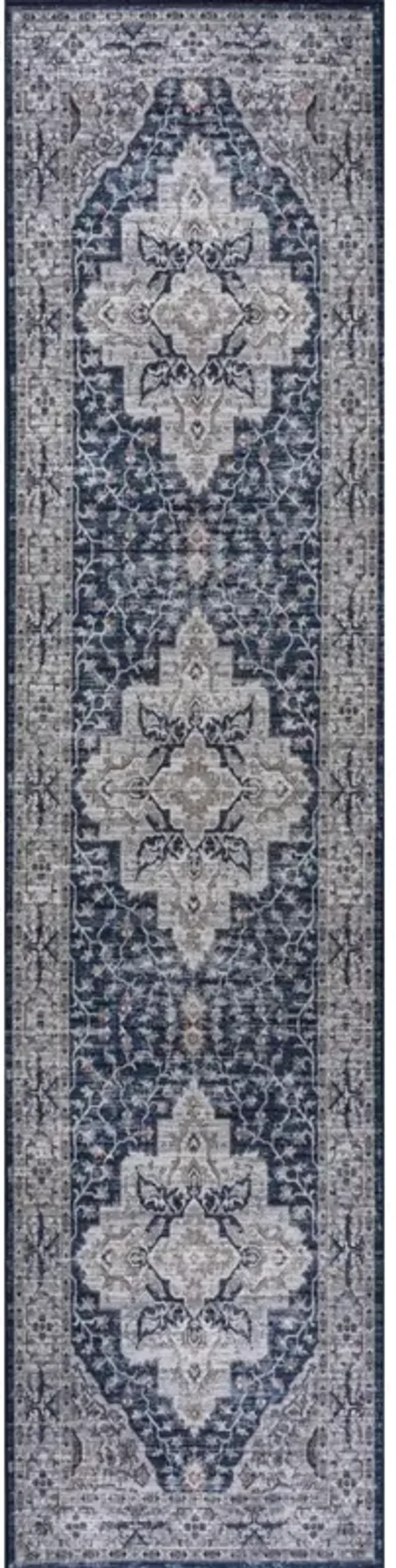 Didim Boho Medallion Machine-Washable Area Rug