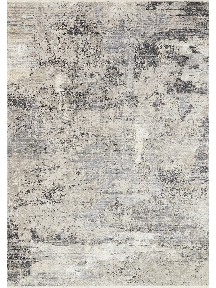 Franca FRN02 Granite 3'7" x 5'8" Rug