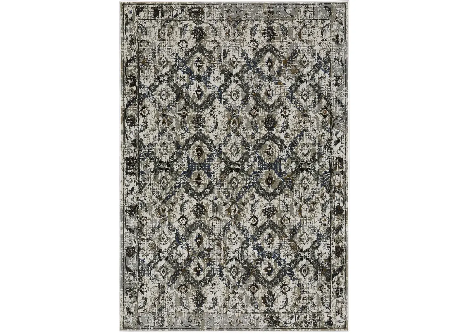 Gemini 7'10" x 10'10" Char Rug