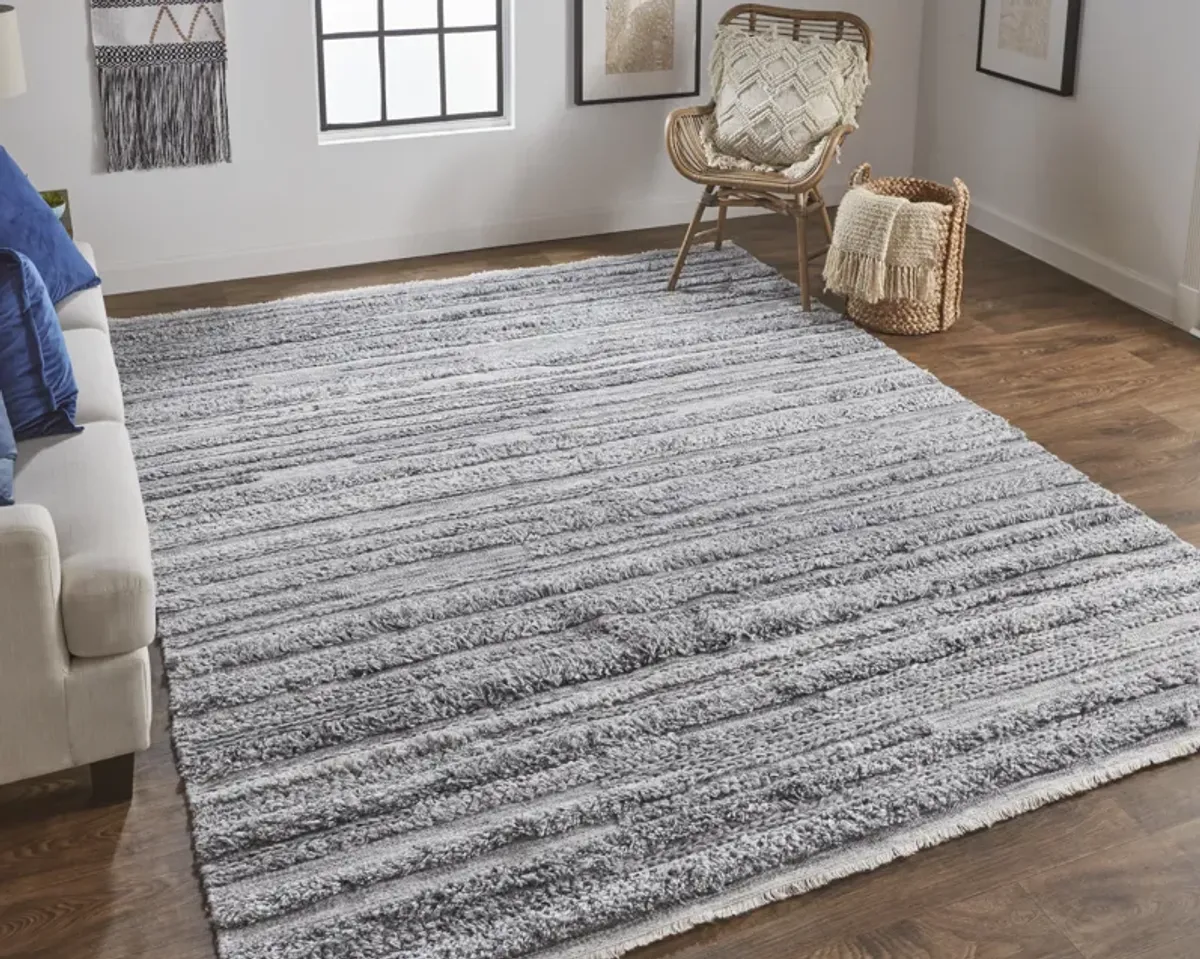 Alden 8637F Gray/Ivory 10' x 14' Rug