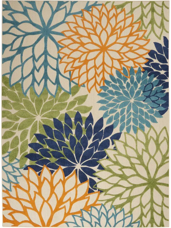 Aloha ALH05 Multicolor 9'6" x 13' Rug