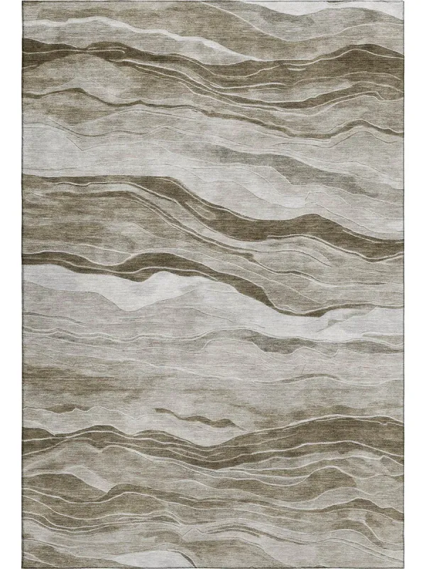 Pacifica PA6 Brown 8' x 10' Rug