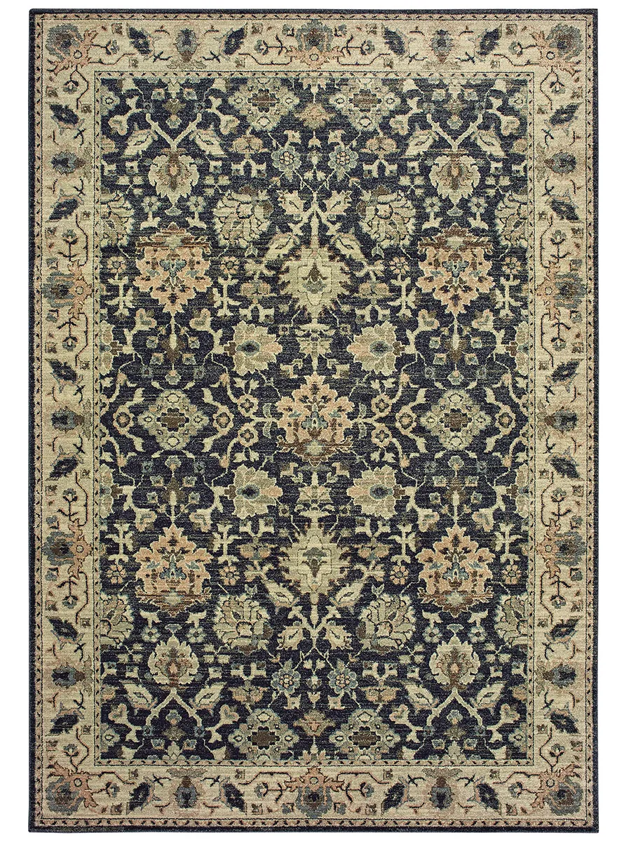 Raleigh 9'10" x 12'10" Navy Rug