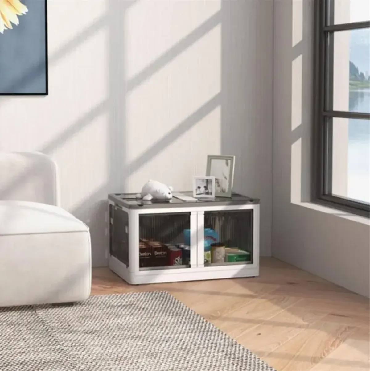 Storage Bins – Durable and Stackable Organizers for Home, Garage, or Office
