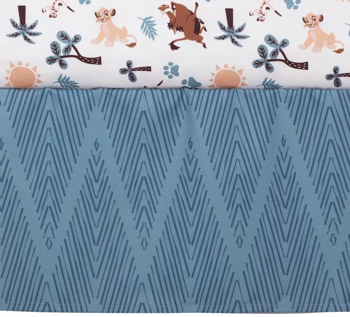 Disney Baby Lion King Adventure Blue 3-Piece Crib Bedding Set by Lambs & Ivy