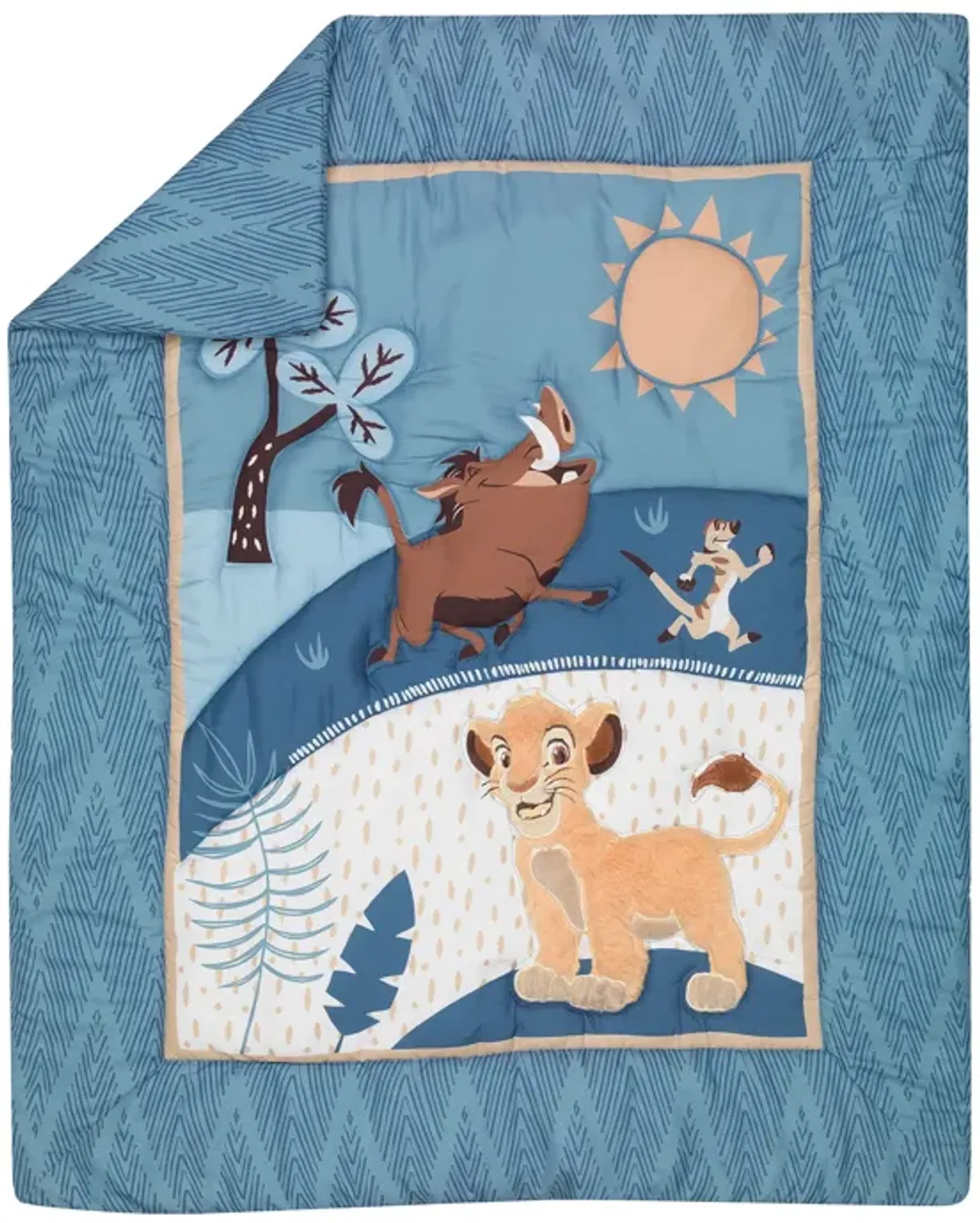 Disney Baby Lion King Adventure Blue 3-Piece Crib Bedding Set by Lambs & Ivy