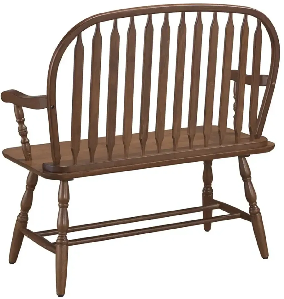 Carolina Living Windsor Bench - Elm