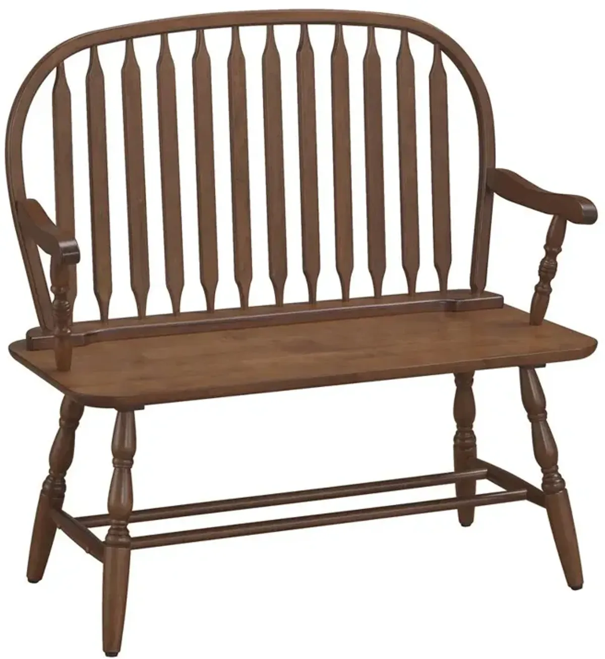 Carolina Living Windsor Bench - Elm