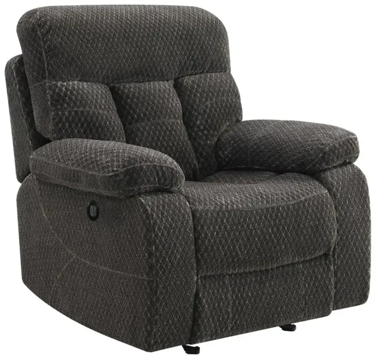 New Classic Furniture Bravo  Glider Recliner W/ Pwr Fr-Charcoal