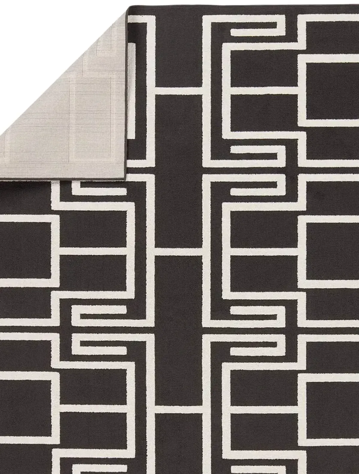 Kysa Odion Black 6'7" x 9'6" Rug