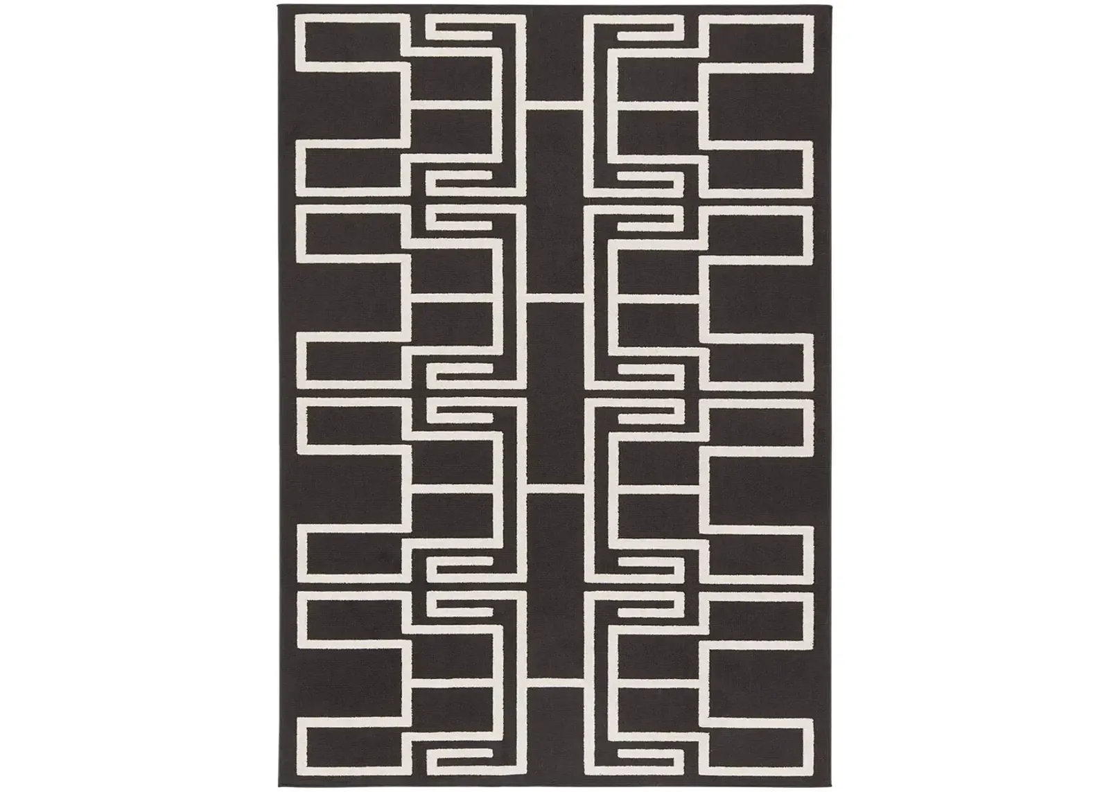 Kysa Odion Black 6'7" x 9'6" Rug