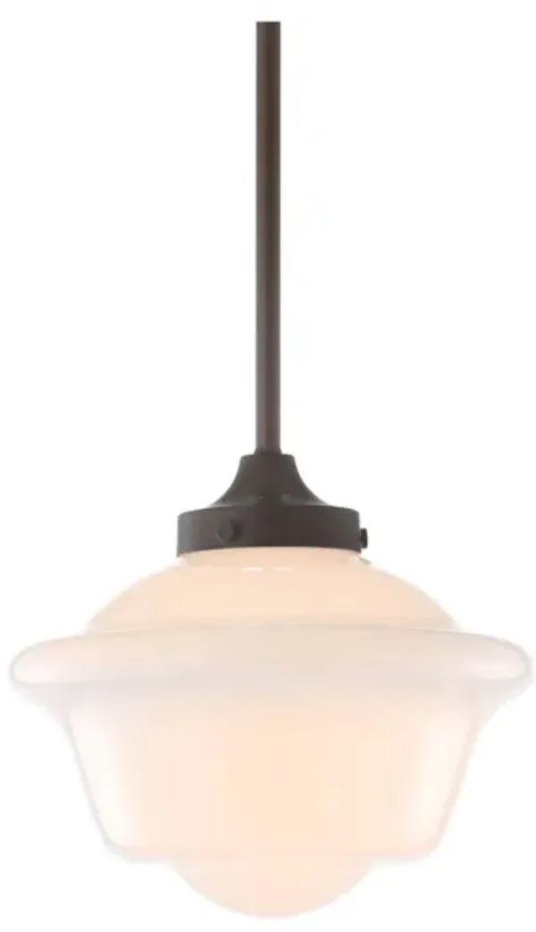 Kurtz Adjustable Drop Metal/Glass LED Pendant