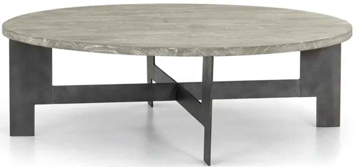 Round Coffee Table With Iron