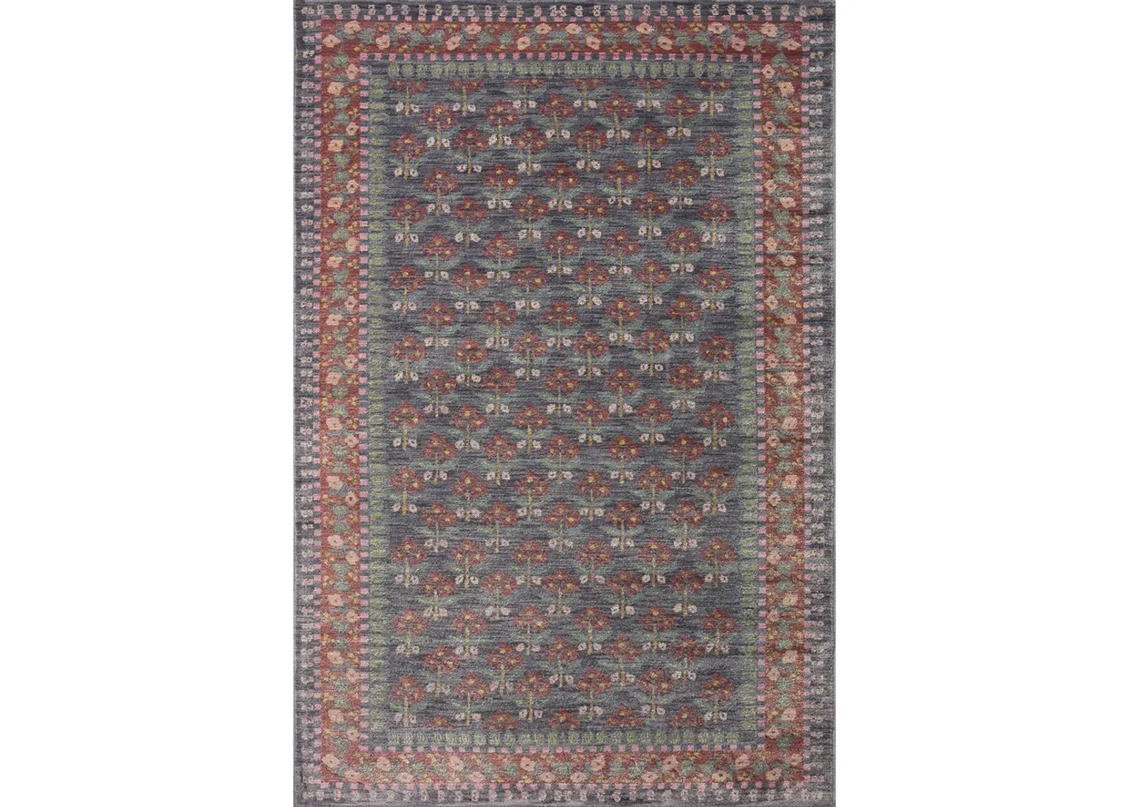 Fiore Navy 9' x 12' Rug