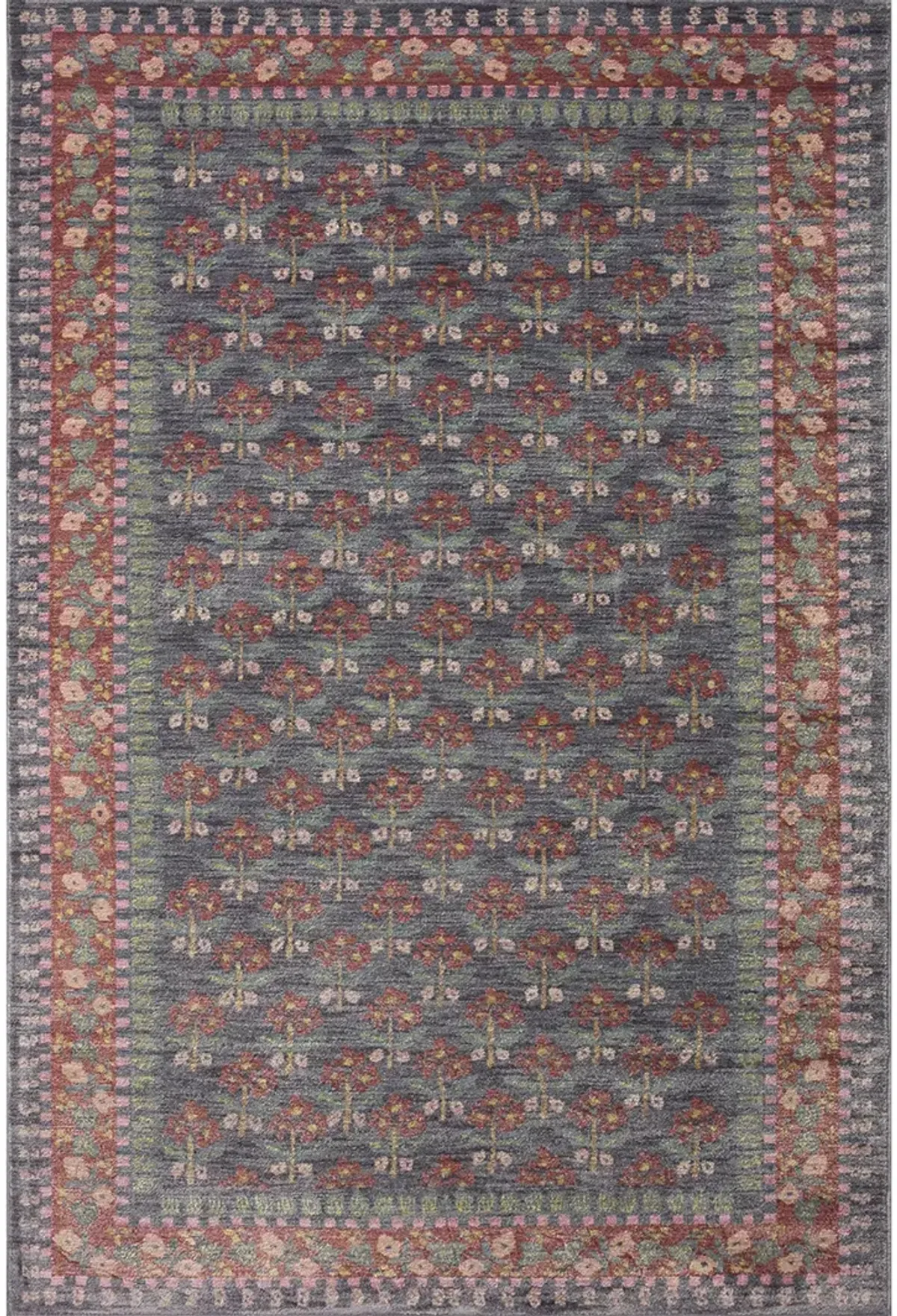 Fiore Navy 9' x 12' Rug