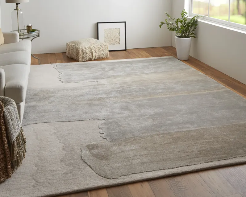 Anya 8921F Ivory/Gray 9' x 12' Rug