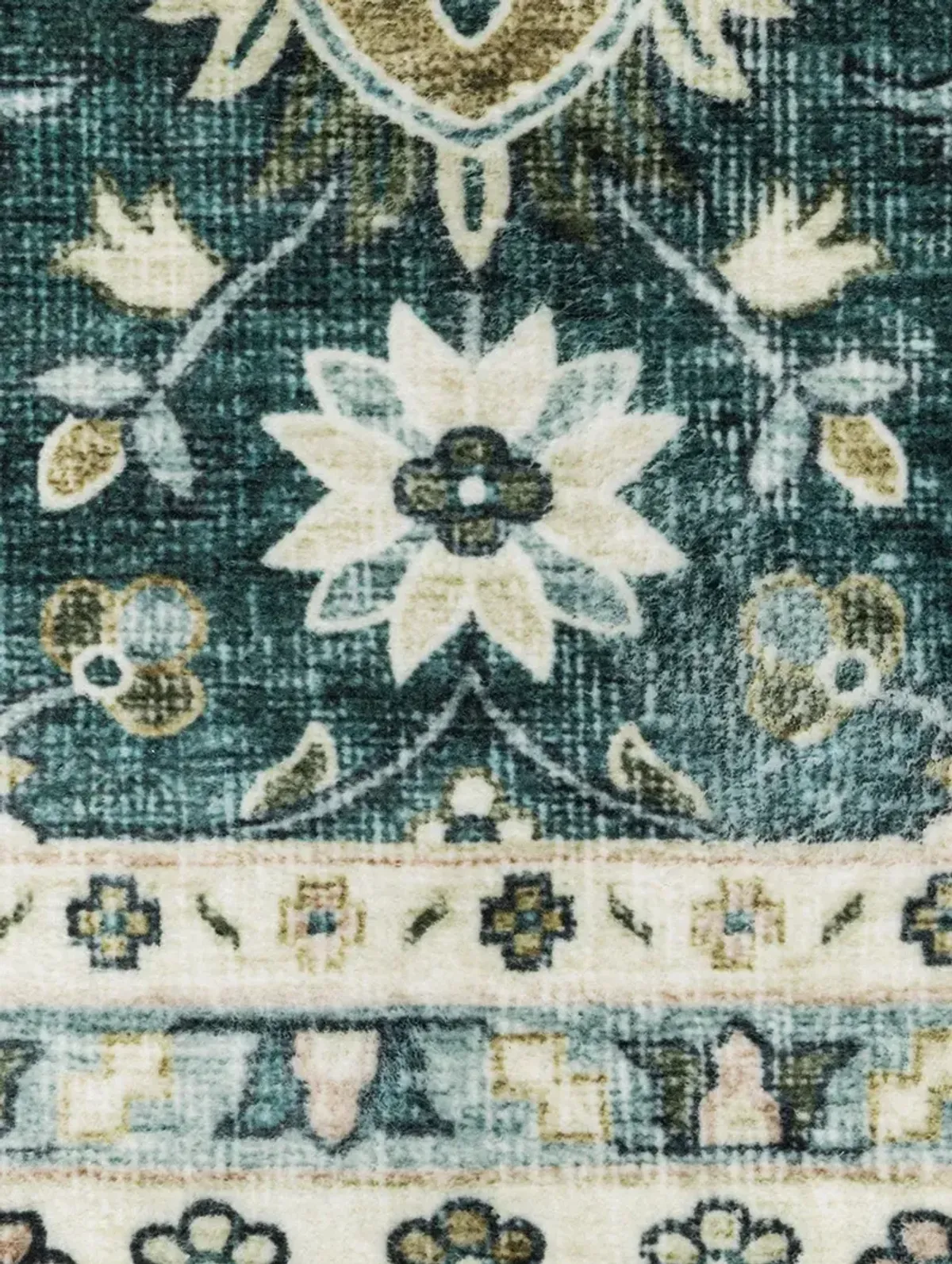 Sumter 3'6" x 5'6" Teal Rug