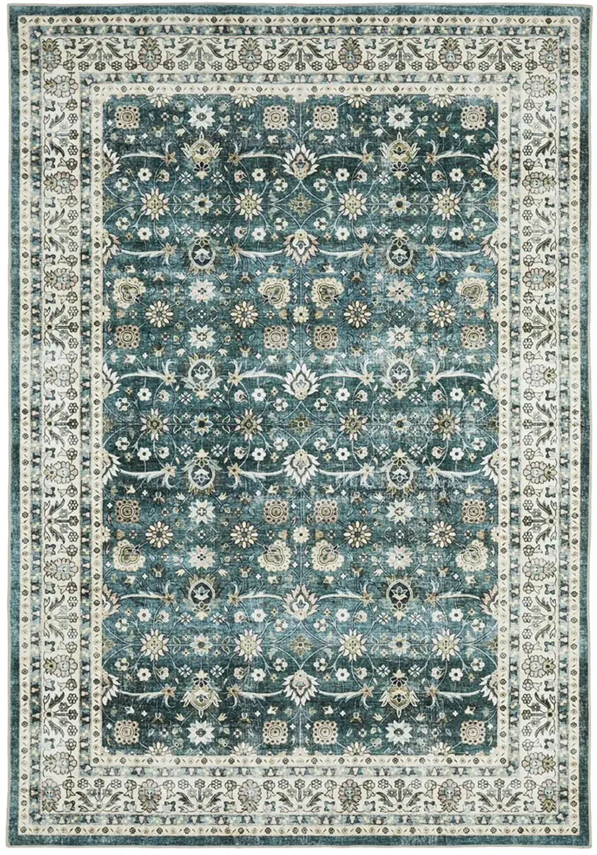 Sumter 3'6" x 5'6" Teal Rug