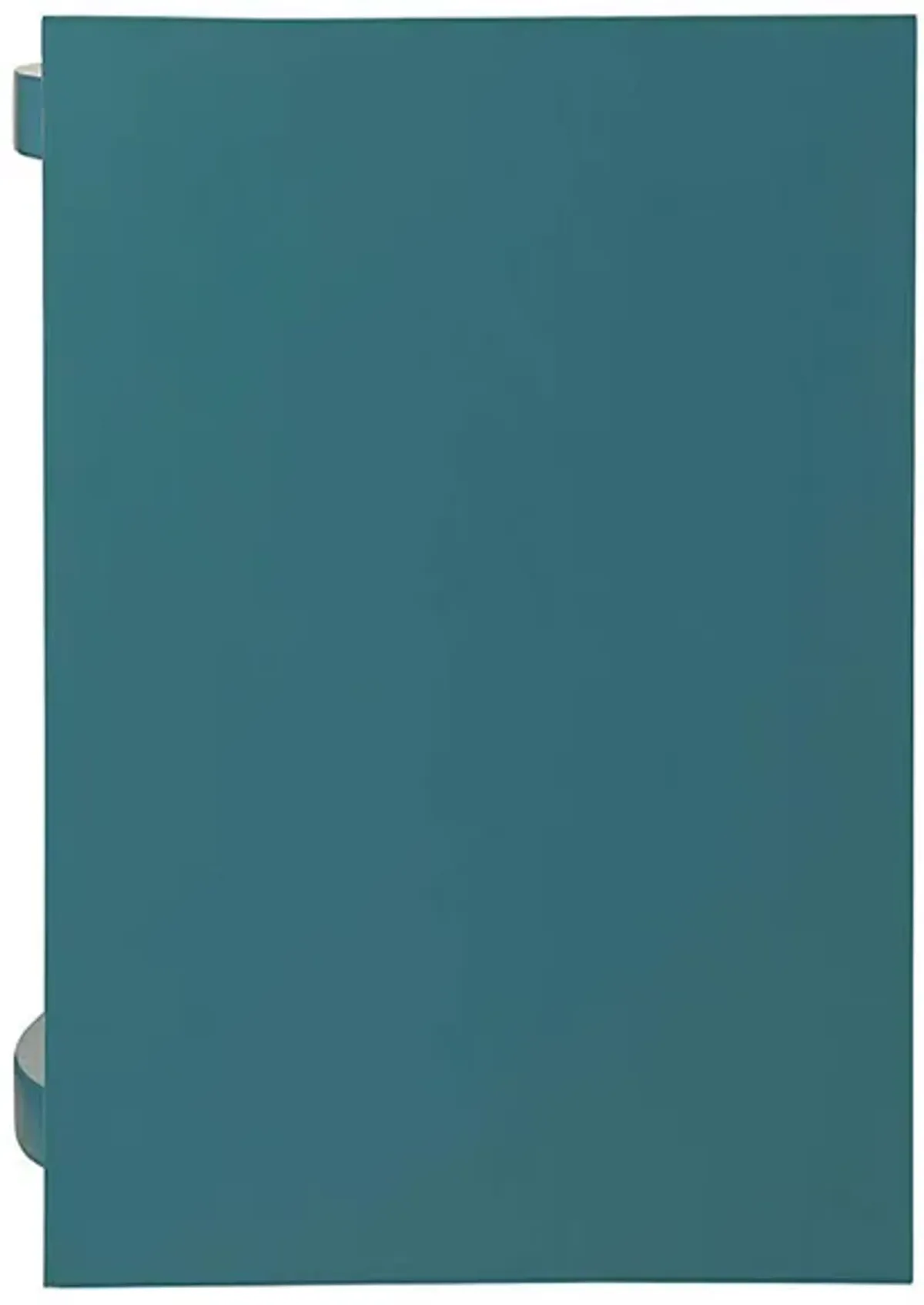 Becci End Table, Teal-Benzara