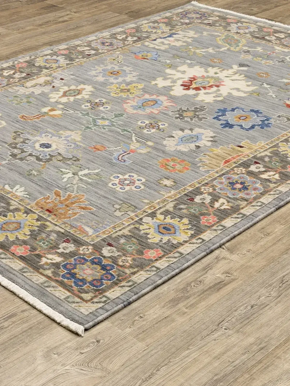 Lucca 7'10" x 10'10" Blue Rug