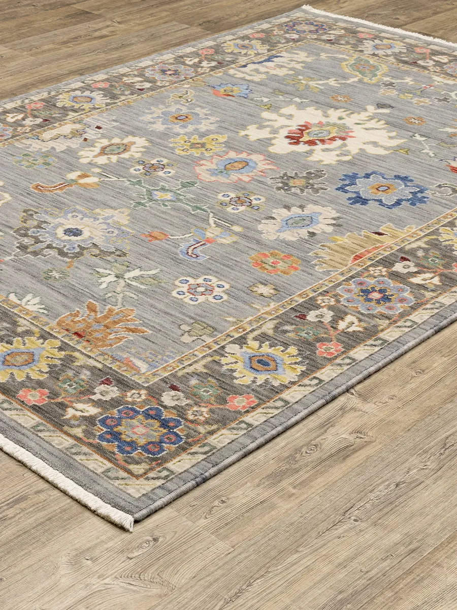 Lucca 7'10" x 10'10" Blue Rug