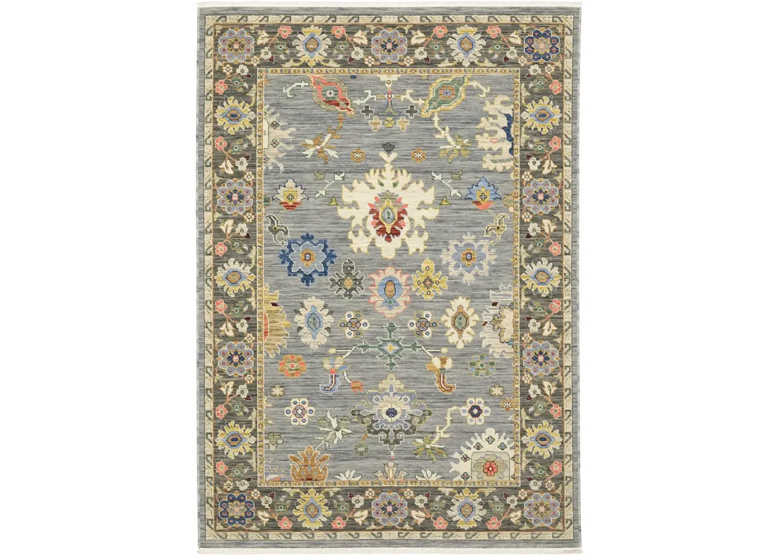 Lucca 7'10" x 10'10" Blue Rug