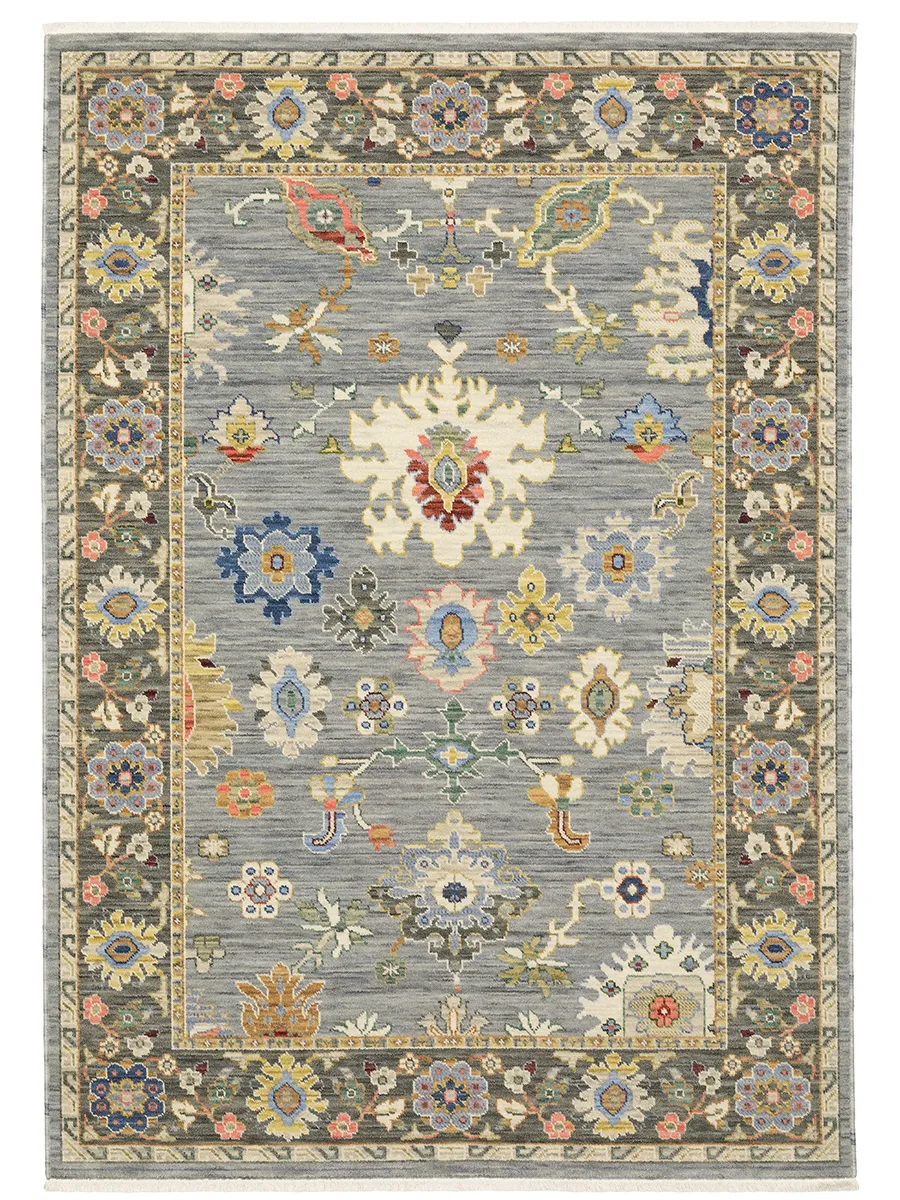 Lucca 7'10" x 10'10" Blue Rug