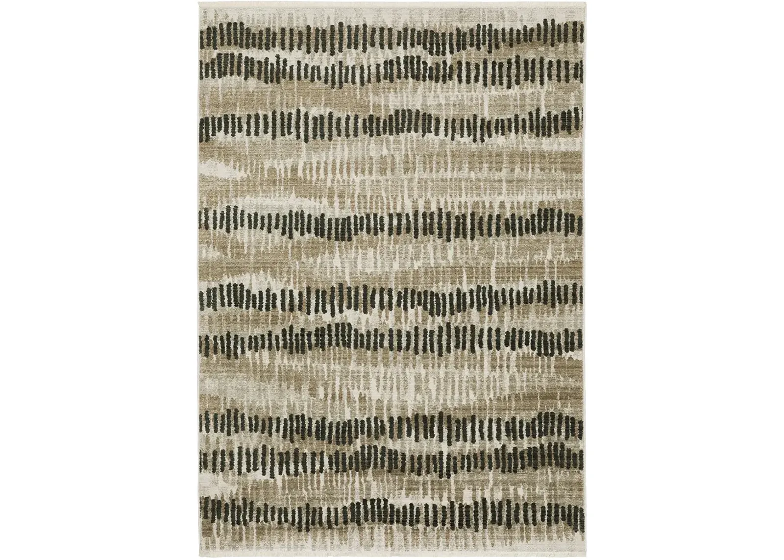 Bauer 3'10" x 5'5" Beige Rug