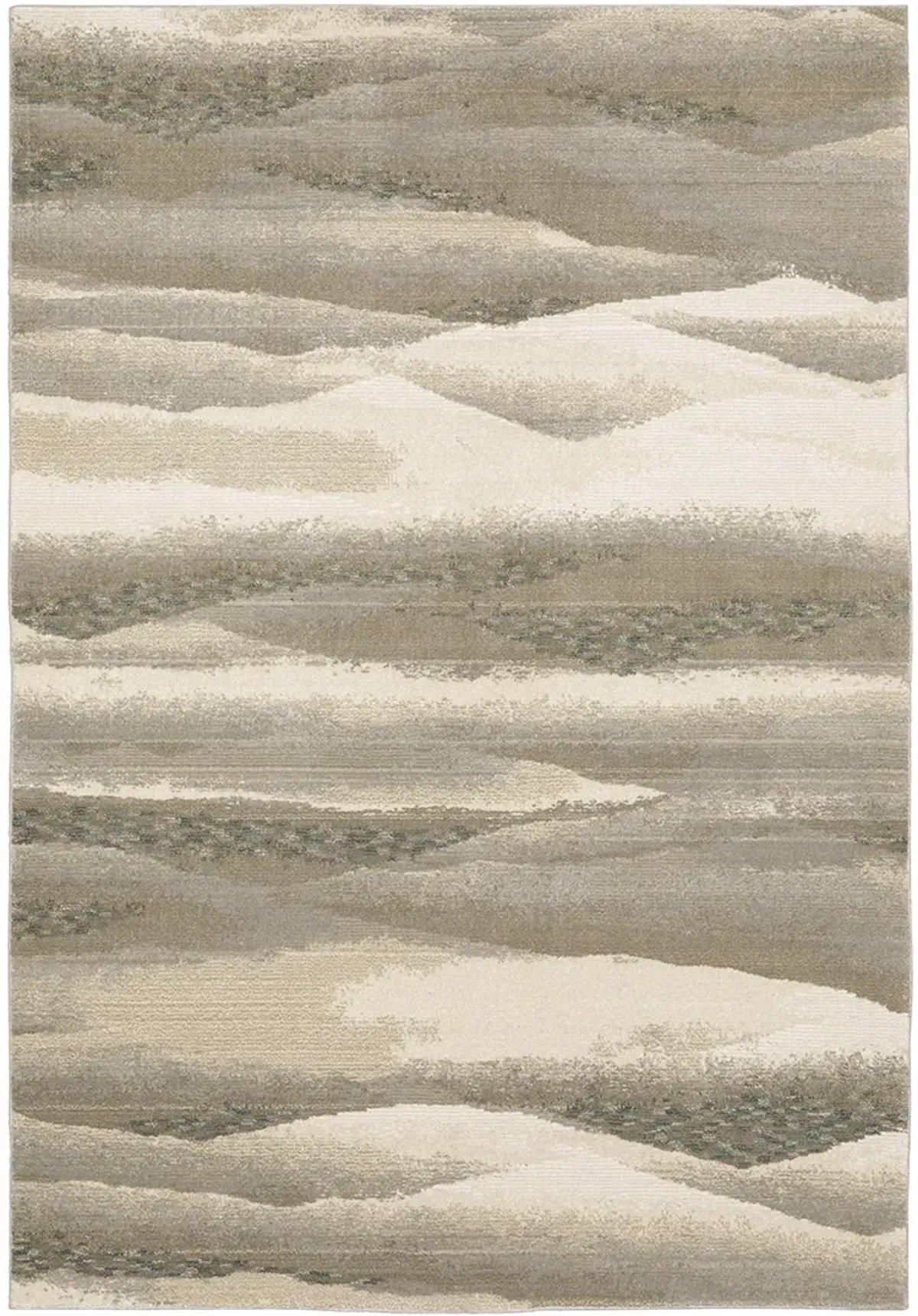 Evolution 3'3" x 5'2" Beige Rug